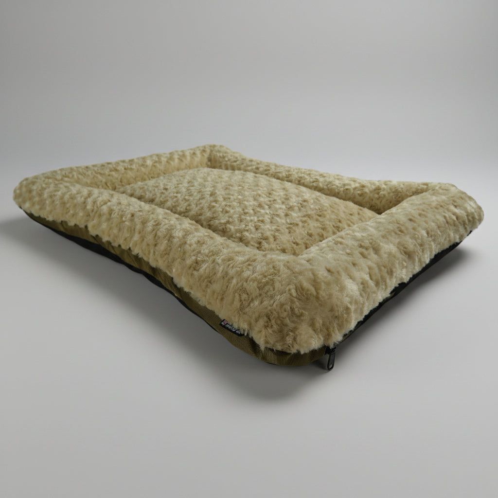 Zenm™ Furvana Rectangle Bolstered Dog Bed - Premium Cloud Nesting Pet Mattress