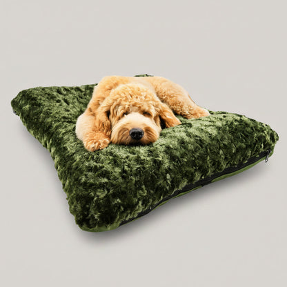 Zenm™ Furvana Rectangle Bolstered Dog Bed - Premium Cloud Nesting Pet Mattress